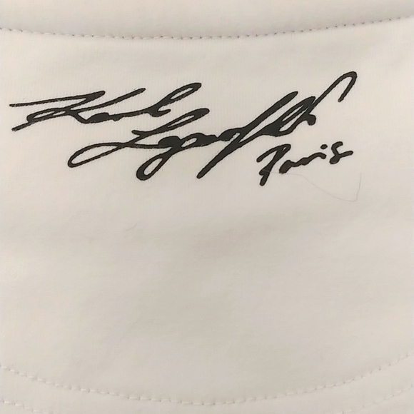 Karl Lagerfeld Paris Womens Sweatshirt - Picture 5 of 12